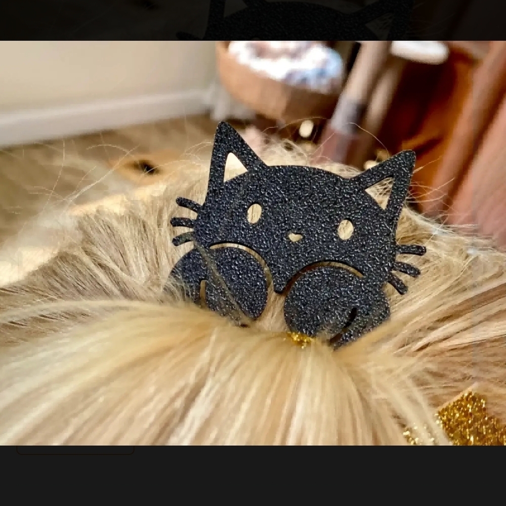 3D Printed Cat Hair Clip - Picture 1 of 1